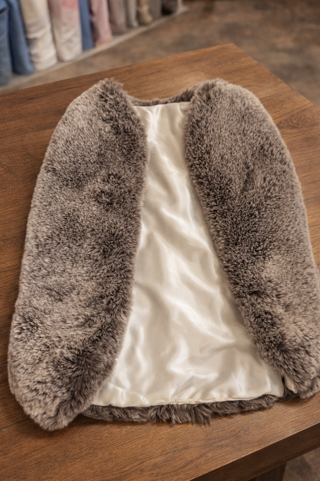 Faux Fur Stole