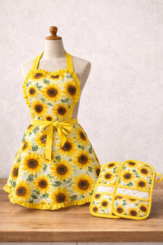 Sweetheart Apron & Oven Mitt Bundles
