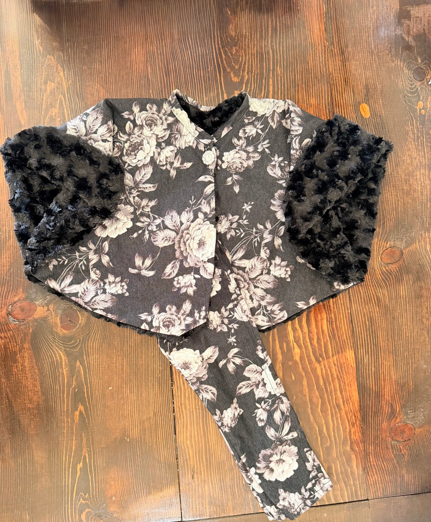 Rose Denim Set